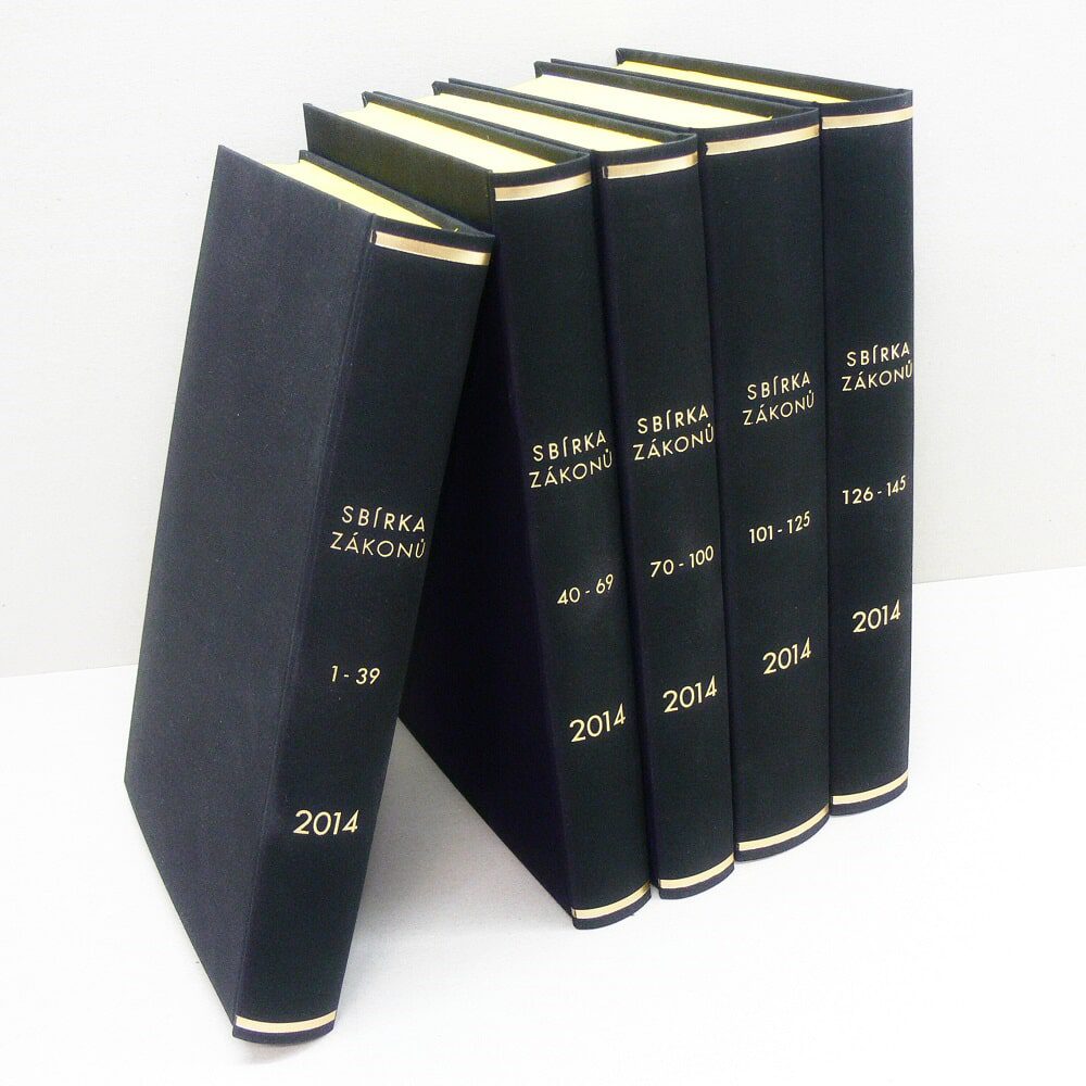 Vazba Sbírky zákonů Vazba Sbírky zákonů